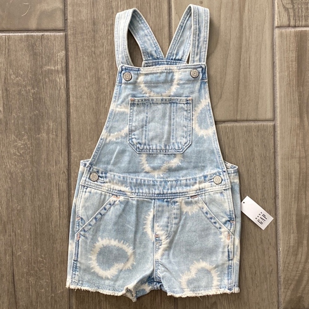 Gap Shorts Overalls Girls Toddler Hearts 4t